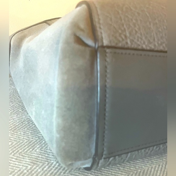 Coach Brooke Carryall Gray Suede Trim  Satchel/ Crossbody - GUC - Picture 10 of 14